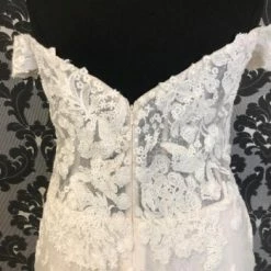 Something Blue Casablanca 2419 McKenzie Women's Wedding Dress Blush/ivory 2 Pc Detachable Train