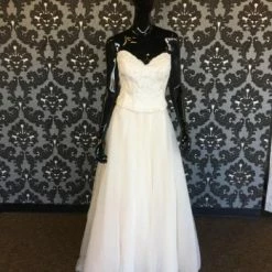 Something Blue Wedding Champagne Size 10 WEDDING DRESSES