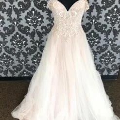 Something Blue WEDDING DRESSES Justin Alexander JOANIE 88052 Women's Wedding Dress Beaded/Tulle A-line