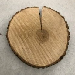 Something Blue Wood Cookie Wood Size 8in WOOD DECOR