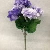 Something Blue Ashland Hydrangea Floral Purples Size 17.5" FLORAL