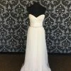 Something Blue Maggie Sottero Women Wedding Dress Tulle Nude Size 6 Strapless WEDDING DRESSES