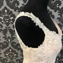 Something Blue Mori Lee Women's Wedding Dress Tulle/Lace Ivory/Champagne Lace WEDDING DRESSES 9 Something Blue Mori Lee Women's Wedding Dress Tulle/Lace Ivory/Champagne Lace WEDDING DRESSES