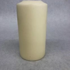 Something Blue Pillar Candle Wax Ivory Size 6