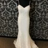 Something Blue WEDDING DRESSES Sweetheart 1118 Wedding Dress Lace/Tulle Ivory/Nude Size 10