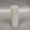 Something Blue Pillar Candle Wax Ivory Size 6.75" CANDLES