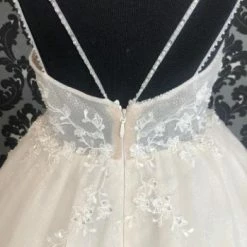Something Blue Abella London Women Wedding Dress Glitter Tulle Ivory Size 14 WEDDING DRESSES