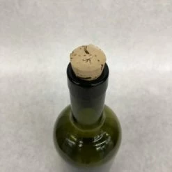 Something Blue Wine Bottle Glass Olive Size 11.5" GLASSWARE DECOR