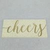 Something Blue DECOR Sign Ivory/Gold Wood/Glitter Size 14"x6" SIGNS