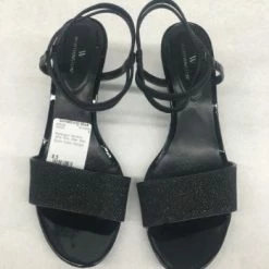 Something Blue Wedding Worthington Jarret Women's Shoe Glitter Black Size 8.5 SHOES
