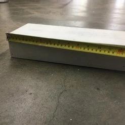 Something Blue Wedding 13.75" X 2.75" X 5.5" White Wood Wood Rectangle Box