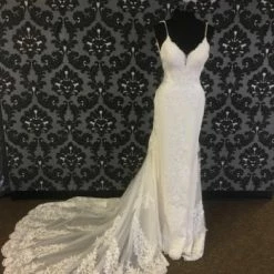 Something Blue Wedding Martina Liana Women's Wedding Dress Lace/ Poly Spandex Ivory WEDDING DRESSES