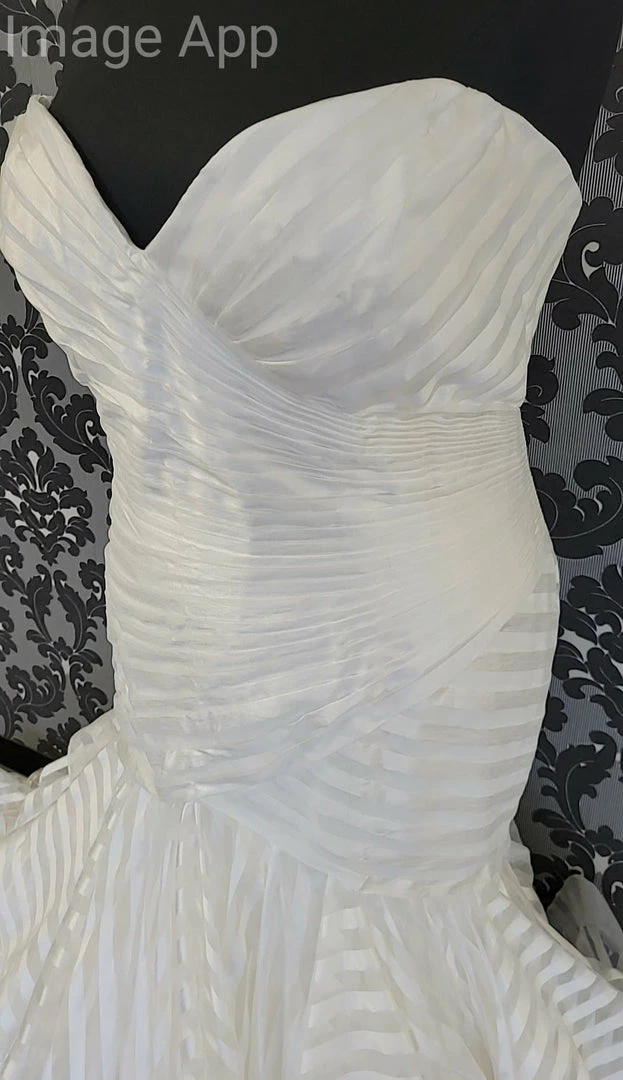 Something Blue Mori Lee Women's Wedding Dress Organza Ivory Size 28 Strapless WEDDING DRESSES 4 Something Blue Mori Lee Women's Wedding Dress Organza Ivory Size 28 Strapless WEDDING DRESSES