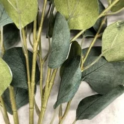 Something Blue DECOR Hobby Lobby Eucalyptus Floral Dark Green Size 17.5