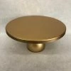 Something Blue DECOR Cake Stand Size 12"x5.5" Metal Gold Round CAKE ACCESSORIES