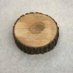 Something Blue Wood Cookie Wood Size 6in WOOD DECOR