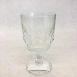 Something Blue Glassware Glass Clear Size 5.75" Wine Glass GLASSWARE DECOR