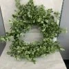 Something Blue Wreath Size 22" Foam Green FLORAL