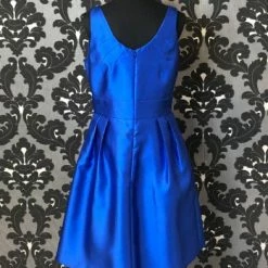 Something Blue FORMAL/MOTHER'S DRESSES Size 10 Royal Coren Moore 1005 Cocktail Satin Sleeveless