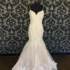 Size 8 Ivory/Champagne Lace Mori Lee Sleeveless Mermaid Sweetheart WEDDING DRESSES 2 Size 8 Ivory/Champagne Lace Mori Lee Sleeveless Mermaid Sweetheart WEDDING DRESSES