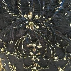 Size 10 Navy Montage Floor Tulle/Chiffon 3/4 Length FORMAL DRESSES FORMAL/MOTHER'S DRESSES