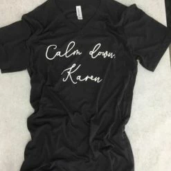 Something Blue Wedding Calm Down Karen Large Unisex Tee THE PARLOUR