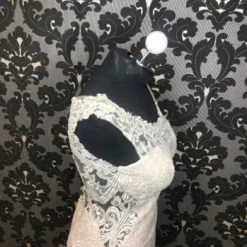 Something Blue Essense Of Australia D2322 Wedding Dress Sequin/Lace AS IS SMALL STAIN FRONT 8 Something Blue Essense Of Australia D2322 Wedding Dress Sequin/Lace AS IS SMALL STAIN FRONT