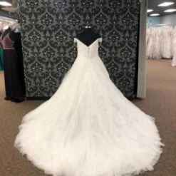 Something Blue Allure Bridal D283 Wedding Dress Tulle White Size 24 WEDDING DRESSES