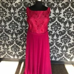 Something Blue Burgendy Size 28 (2pc) FORMAL DRESSES FORMAL/MOTHER'S DRESSES