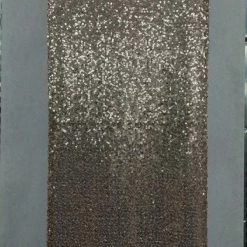 Something Blue DECOR Table Runner Size 108"x12" Sequin Rose Gold TABLE LINENS