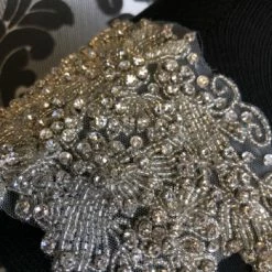 Something Blue 6064 Women's Straps Rhinestone Silver Straps