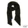 Something Blue Wedding Emily Super Soft Scarf Black THE PARLOUR