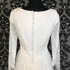 Something Blue Allure Bridal M646 Women's Wedding Dress Lace/Tulle Ivory A-line