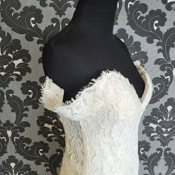 Something Blue Allure Romance 3259 Wedding Dress Lace Champagne/Ivory Size 14 WEDDING DRESSES