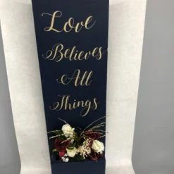 Something Blue DECOR PICK UP ONLY