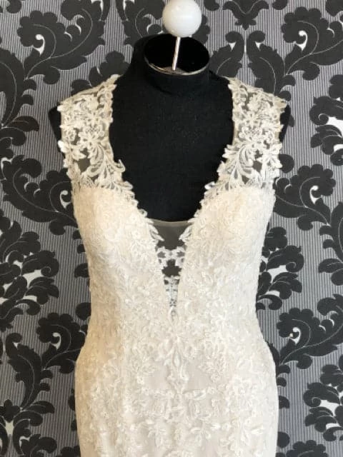 Something Blue Sincerity Bridal 3913 Women's Wedding Dress Lace Sand Mocha 4 Something Blue Sincerity Bridal 3913 Women's Wedding Dress Lace Sand Mocha