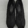 Something Blue Shoe Size 8 Lace Black SHOES