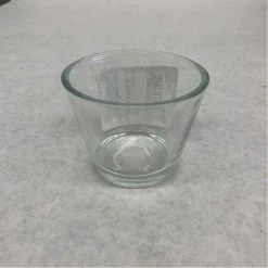 Something Blue Votive Holder Glass Clear Size 2.25" CANDLES DECOR