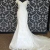 Something Blue Stella York SABRINA 6496 Women's Wedding Dress Lace Ivory Size 12 Sheath WEDDING DRESSES