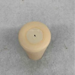 Something Blue Pillar Candle Wax Cream Size 8.5" CANDLES