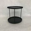 Something Blue DECOR Cake Stand Size 8"x7.5" Metal Black 2 Tier CAKE ACCESSORIES