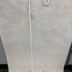 Something Blue Shepherd's Hook Metal White Size 33" SIGNS (PICKUP ONLY)