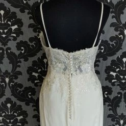 Something Blue WEDDING DRESSES Stella York 6867 Wedding Dress Size 14 Lace/Tulle Ivory Sleeveless