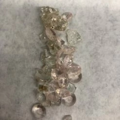 Something Blue DECOR Centerpiece Glass Rose Gold Size 4.5