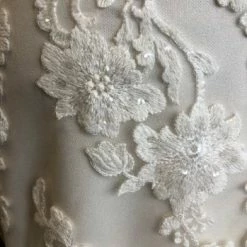 Something Blue Enzoni Lilac 17664 Women's Wedding Dress Lace Ivory Size 6 WEDDING DRESSES