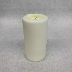 Something Blue Pillar Candle Wax Ivory Size 6