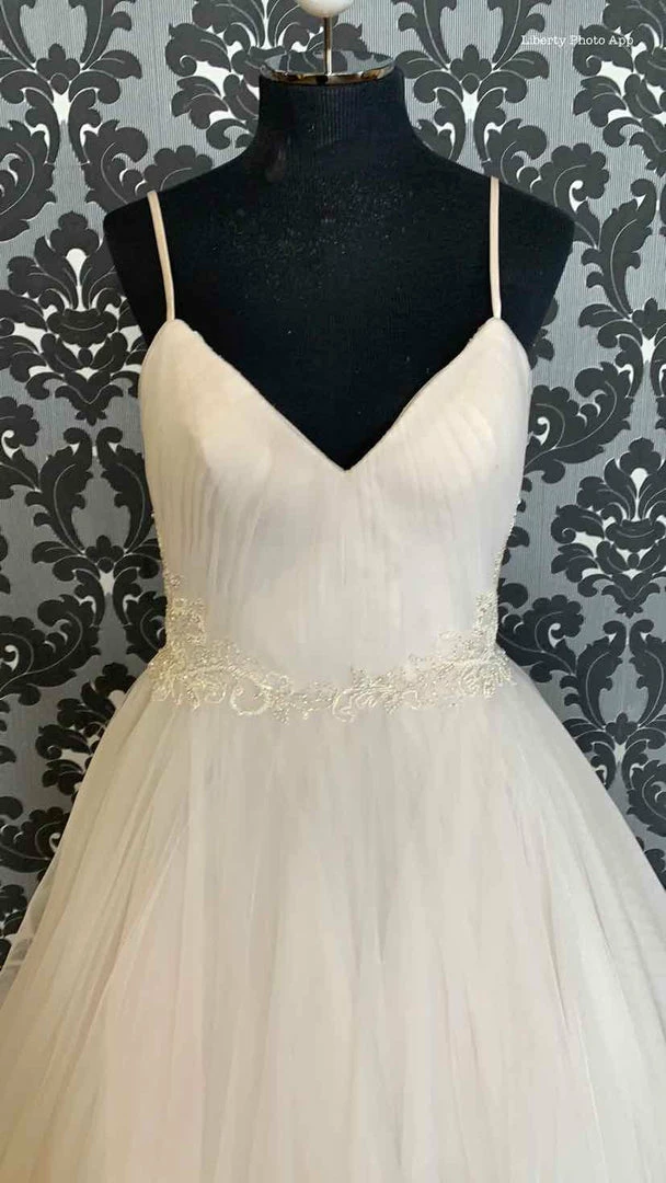 Something Blue Sincerity By Justin Alexander ROSALYN 44069 Women's Wedding Dress Tulle WEDDING DRESSES 4 Something Blue Sincerity By Justin Alexander ROSALYN 44069 Women's Wedding Dress Tulle WEDDING DRESSES