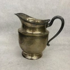 Something Blue Pitcher Silver Tarnished Silver Size Various CONTAINER