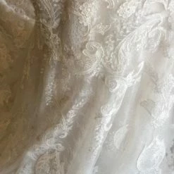 Something Blue Maggie Sottero Wedding Dress Lace Ivory Size 8 Strapless 9 Something Blue Maggie Sottero Wedding Dress Lace Ivory Size 8 Strapless