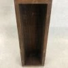 Something Blue Dark Stain 11.5" X 4" X 3" Wood Rectangle Box